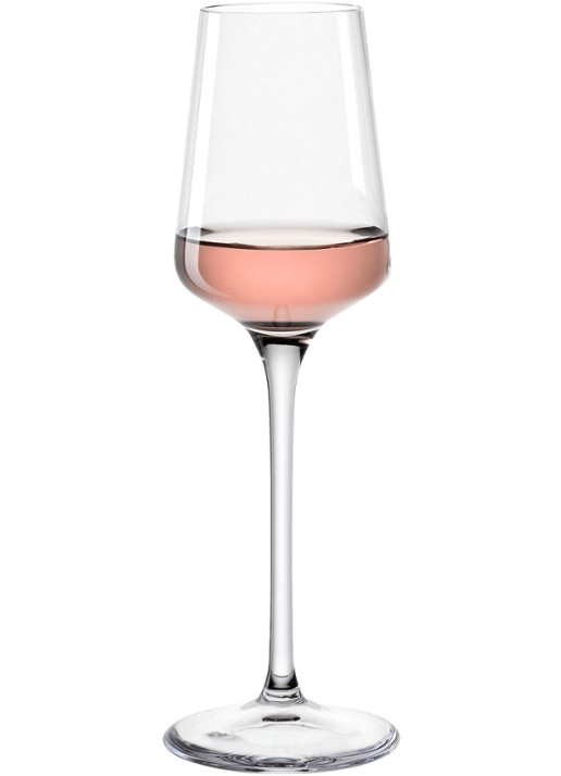 Leonardo Puccini grappaglas 12 cl set van 6 - voorkant 2 transparant