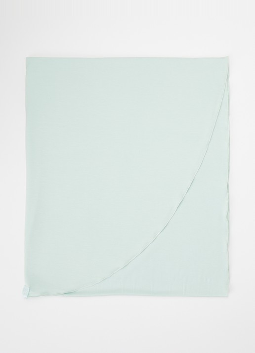 LES Atelier Bamboo Jersey hoofddoek 180 x 82 cm - voorkant mint