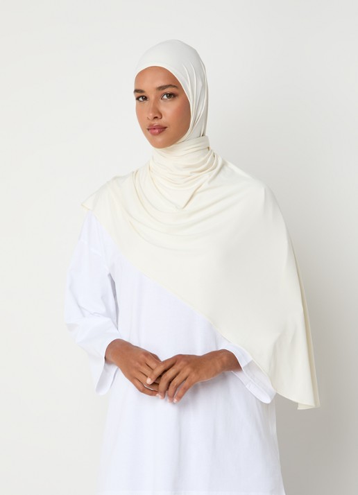 LES Atelier Hoofddoek 90 x 200 cm - voorkant 4 gebroken wit