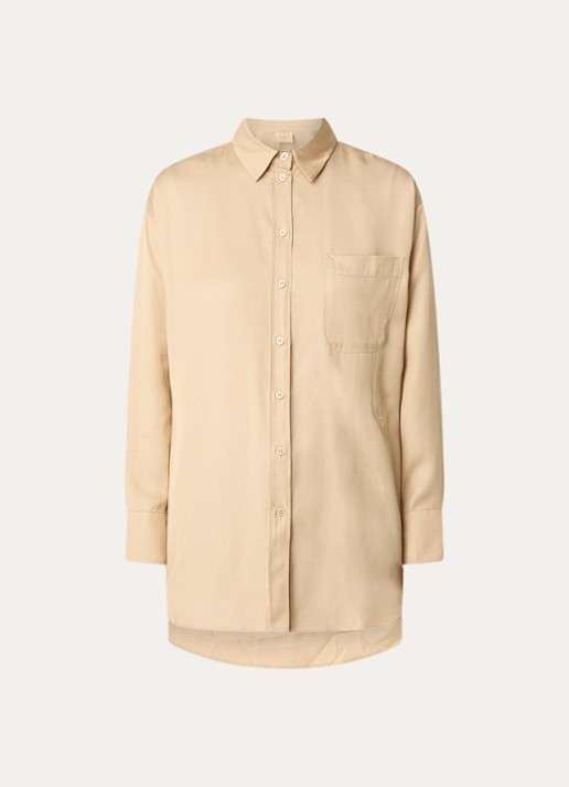 LES Atelier Marly blouse  met borstzak