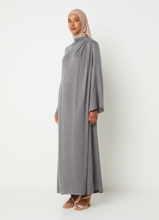 LES Atelier Zineb maxi jurk met structuur