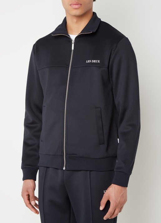 Les Deux Ballier trackvest met steekzakken en logo