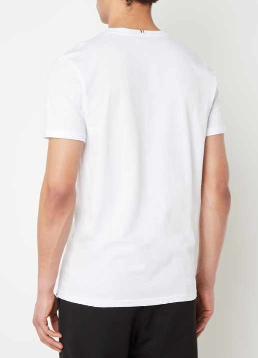 Les Deux Lens T-shirt met logo - achterkant 2 wit