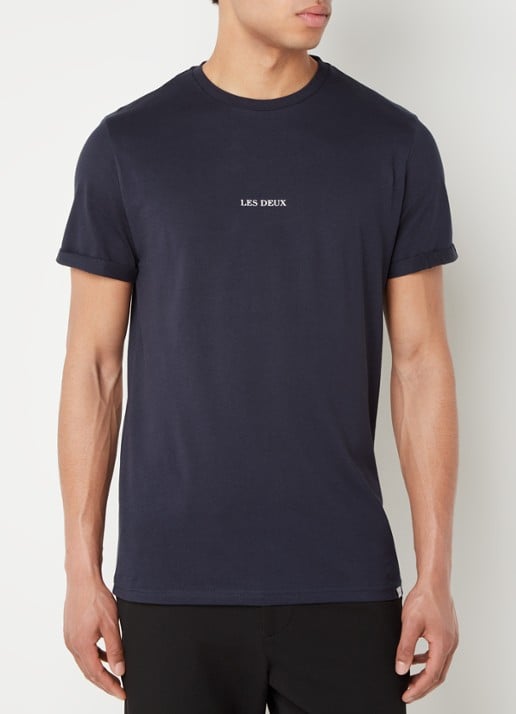 Les Deux Lens T-shirt met logo