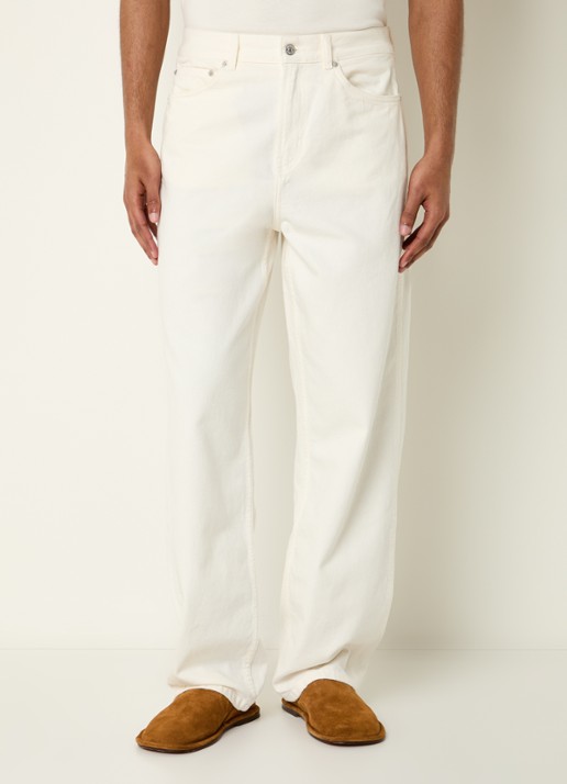 Les Deux Loose fit jeans met gekleurde wassing
