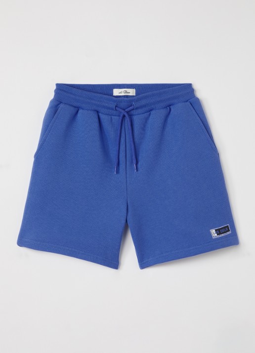 Les Deux Loose fit korte broek met logoborduring