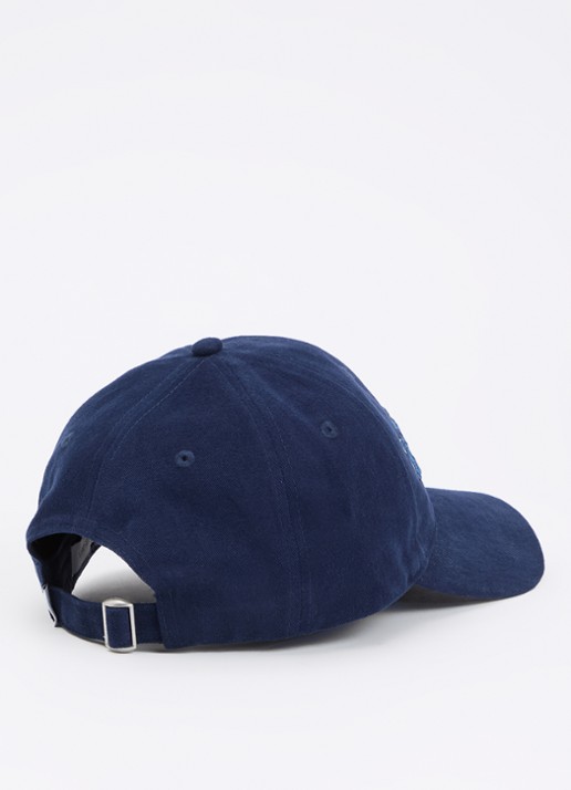 Les Deux Pet met logoborduring - detail donkerblauw
