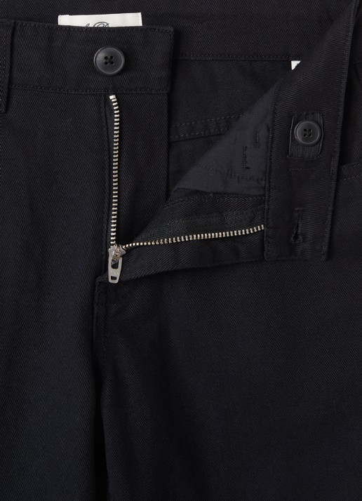 Les Deux Slim fit chino met steekzakken - detail 3 zwart