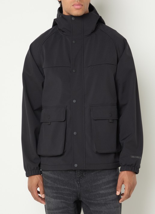 Les Deux Softshell jack met capuchon