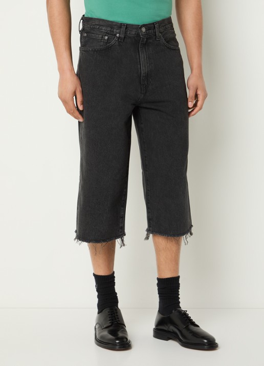 Levi's 478 loose fit korte broek van denim met gekleurde wassing