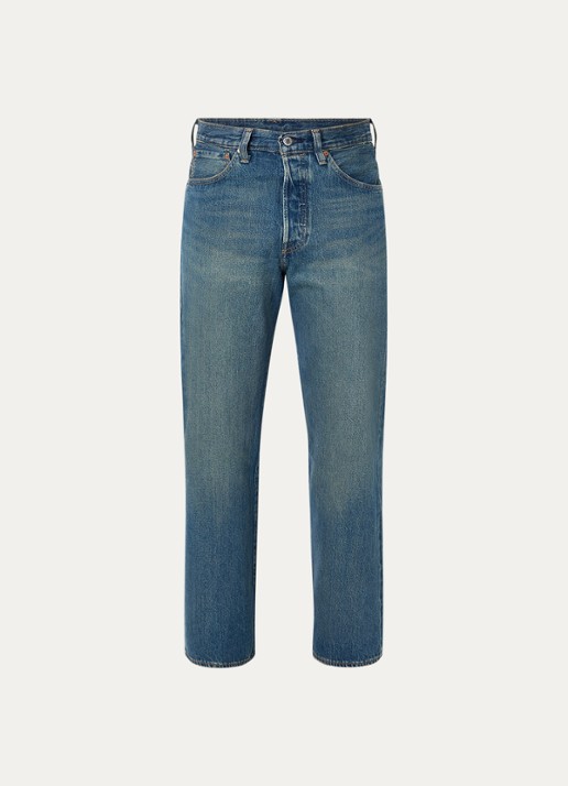 Levi's 501 loose fit jeans met medium wassing