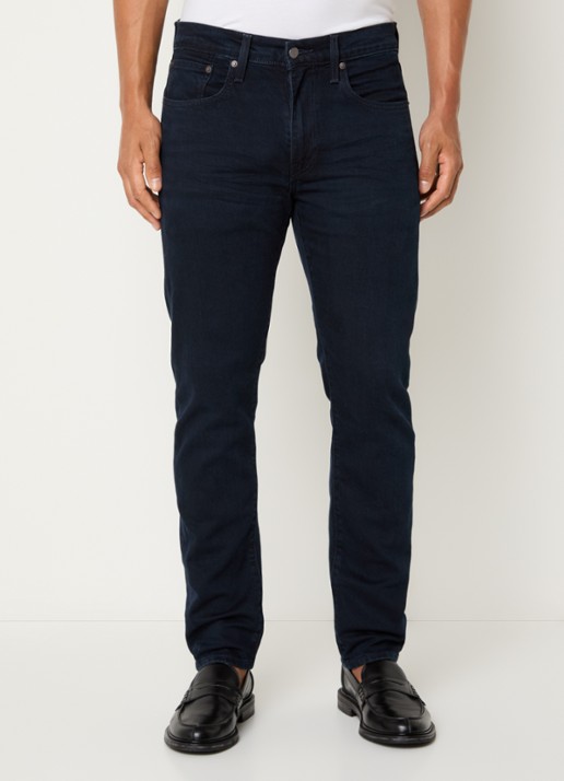 Levi's 502 Slim fit jeans met donkere wassing en steekzakken - detail 3 indigo