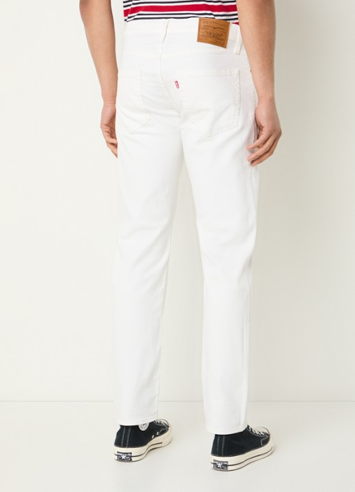 Levi's 502 tapered jeans in gekleurde wassing - achterkant wit