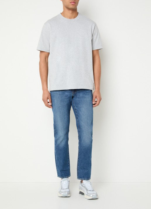 Levi's 502 tapered jeans met medium wassing - voorkant 5 indigo