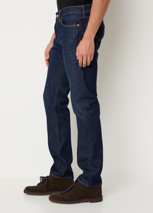 Levi's 511 slim fit jeans met donkere wassing - detail 3 indigo