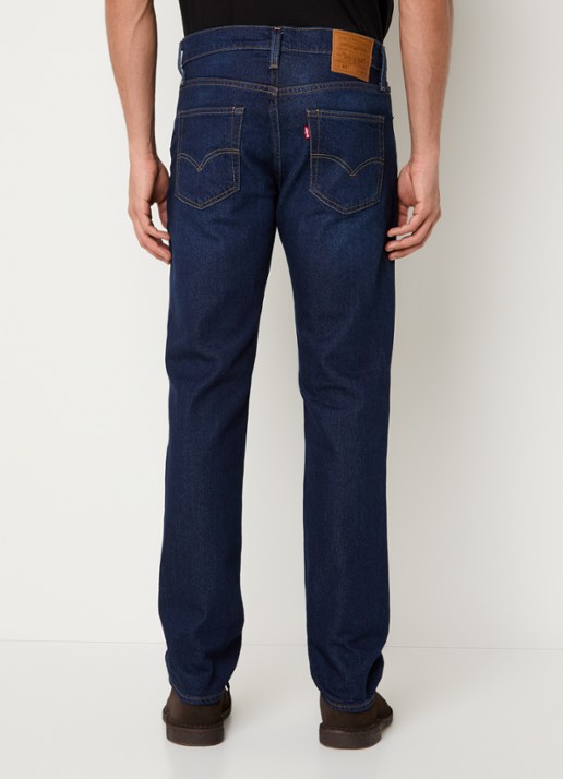 Levi's 511 Slim fit jeans  met donkere wassing - achterkant 5 indigo