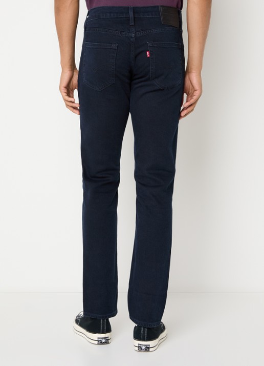 Levi's 511 slim fit jeans met donkere wassing - achterkant 5 indigo