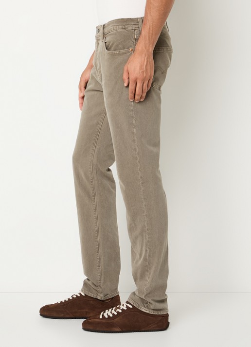 Levi's 511 slim fit jeans met gekleurde wassing - detail 2 grijs