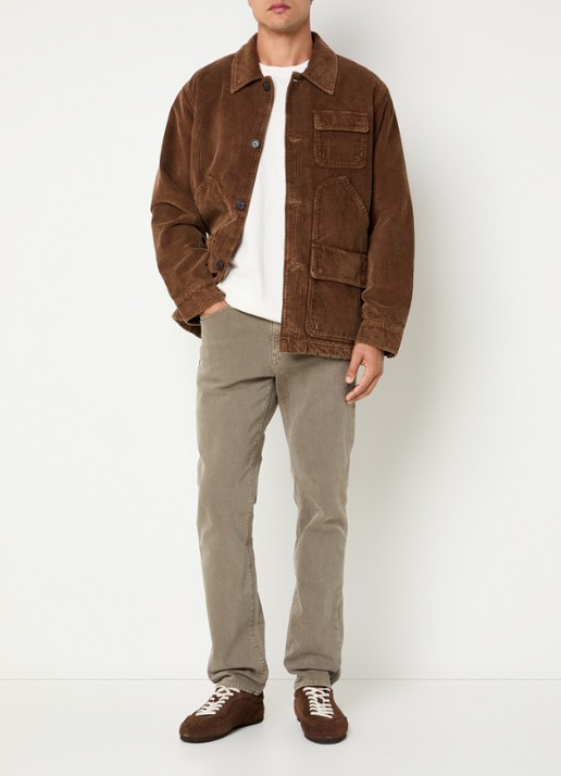 Levi's 511 slim fit jeans met gekleurde wassing - voorkant 4 grijs