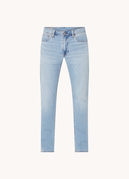 Levi's 511 Slim fit jeans met lichte wassing - voorkant 4 indigo
