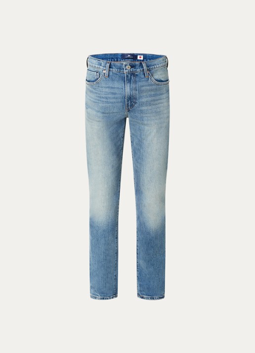 Levi's 511 slim fit jeans met lichte wassing - voorkant 4 indigo