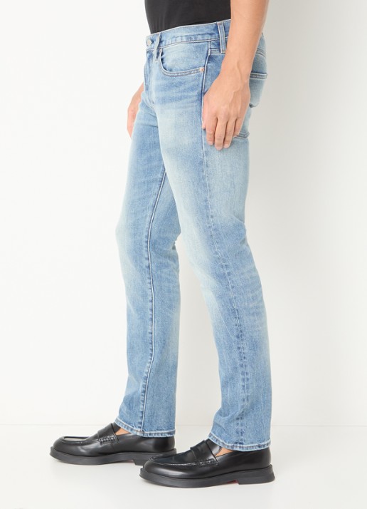 Levi's 511 slim fit jeans met medium wassing en steekzakken - detail 5 indigo