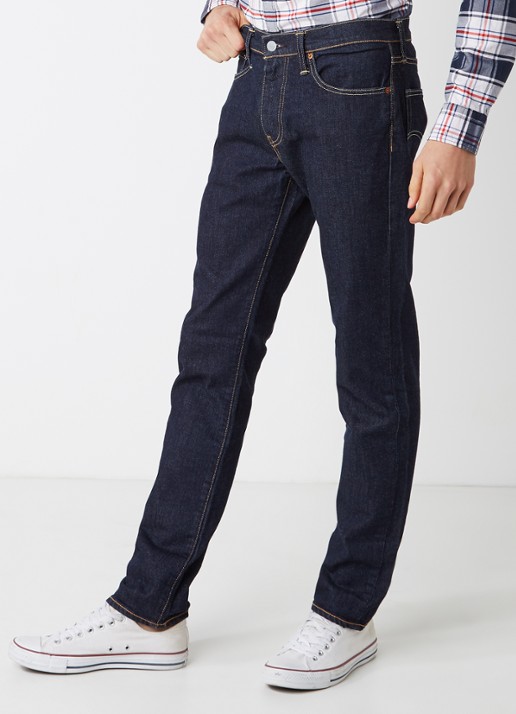 Levi's 511 slim fit jeans met stretch in donkere wassing