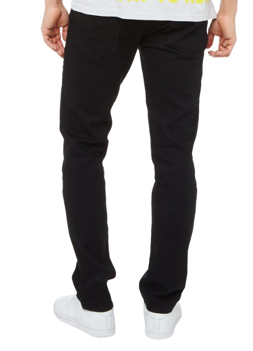 Levi's 511 slim fit jeans met stretch - achterkant 3 zwart