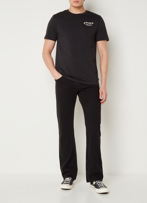 Levi's 517 Bootcut jeans met gekleurde wassing - voorkant 2 zwart
