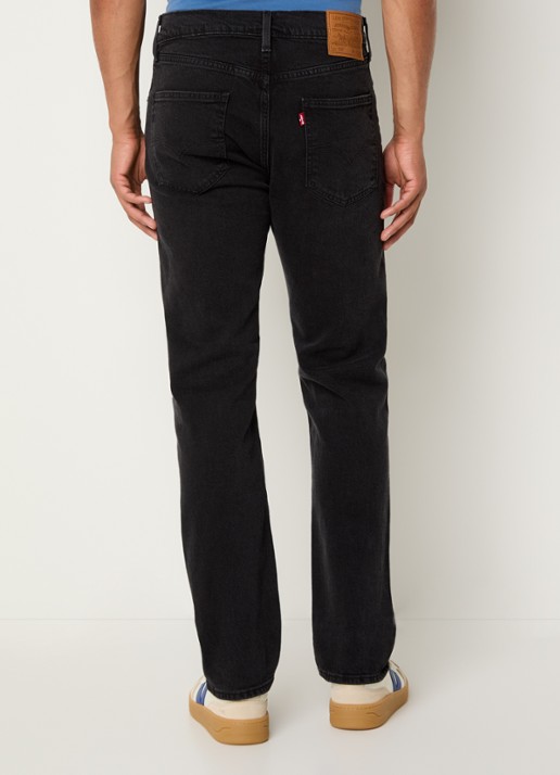 Levi's 518 slim fit jeans met gekleurde wassing - achterkant zwart