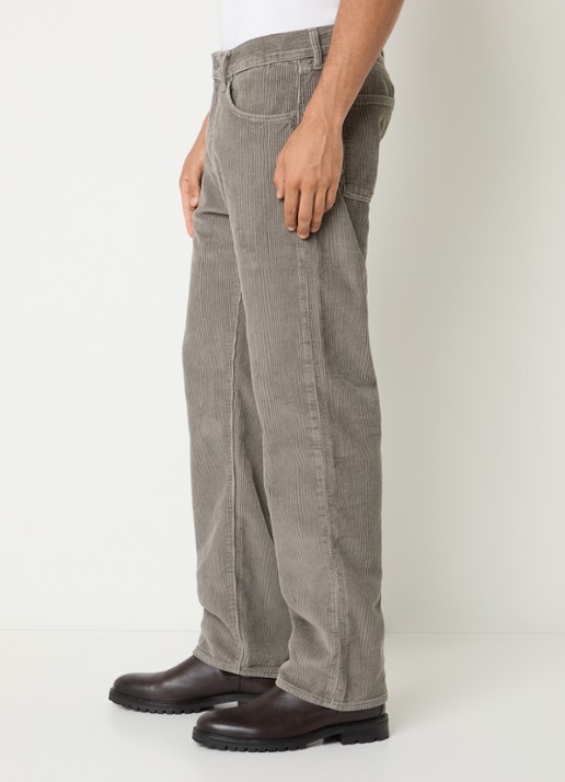 Levi's 555 straight leg jeans met gekleurde wassing - detail 2 grijs