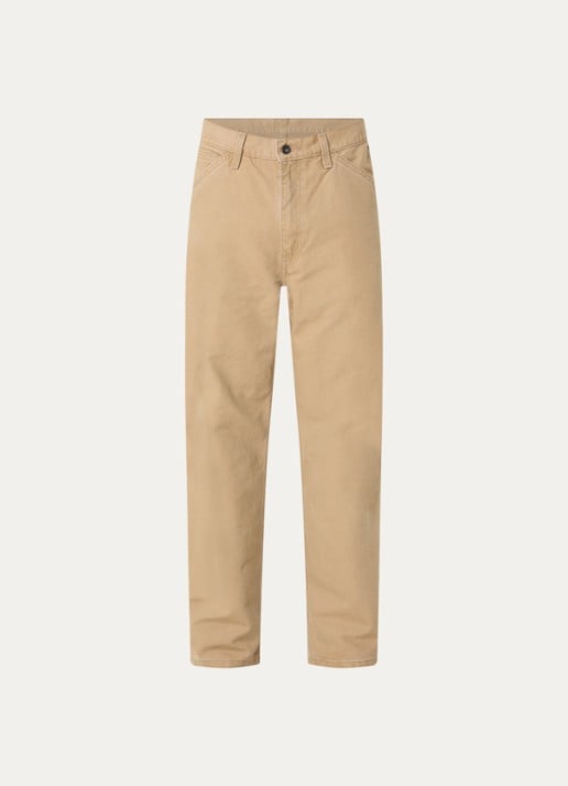 Levi's 568 loose fit cargobroek met steekzakken - voorkant 4 oranjebruin