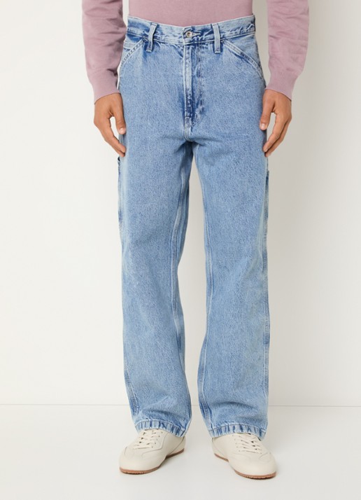 Levi's 568 Loose fit jeans met lichte wassing