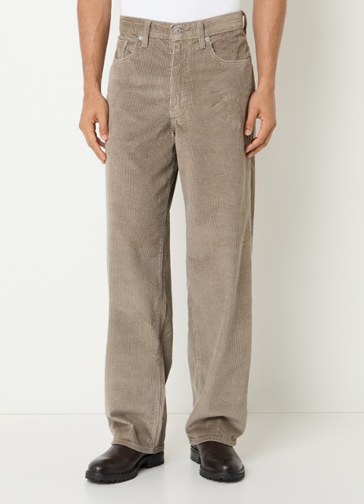 Levi's 578 straight leg jeans met gekleurde wassing - detail 2 zand