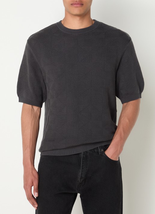 Levi's Ani grofgebreide pullover met ingebreid patroon
