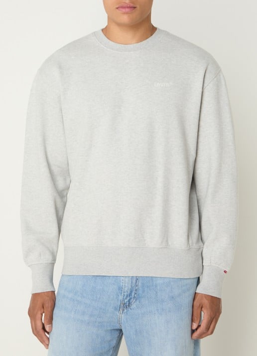 Levi's Authentic sweater met logoborduring