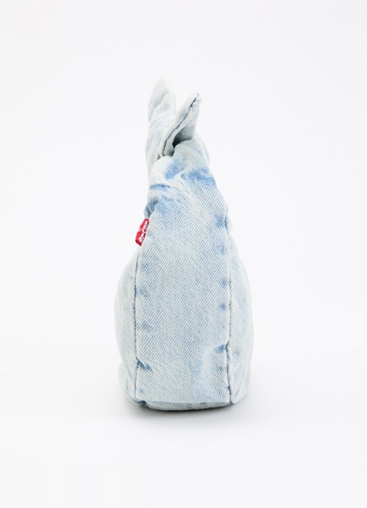 Levi's Baby Brooklyn handtas van denim - detail 2 lichtblauw