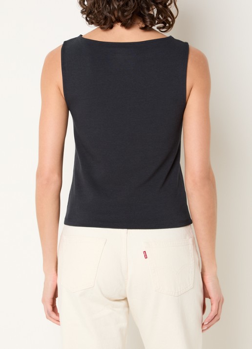 Levi's Blair tanktop met stretch - achterkant 3 zwart