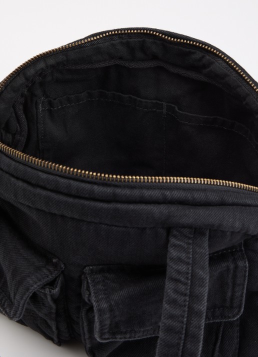 Levi's Blake schoudertas van denim - detail 3 zwart