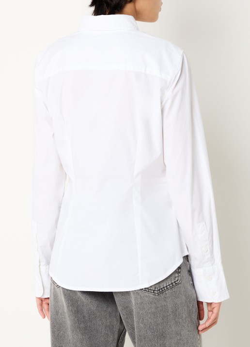 Levi's Blouse met kraag - achterkant 3 wit