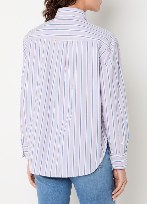 Levi's Blouse met streepprint - achterkant lila