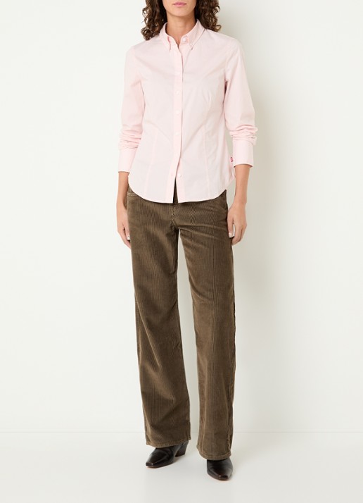 Levi's Blouse van katoen - voorkant 4 roze