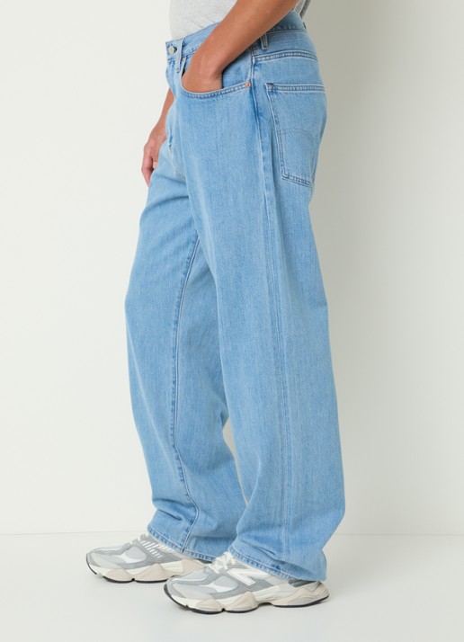 Levi's Blue tab loose fit jeans met steekzakken - detail 2 indigo