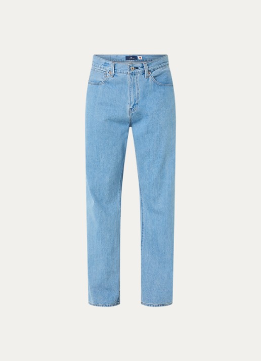 Levi's Blue tab loose fit jeans met steekzakken - voorkant 4 indigo