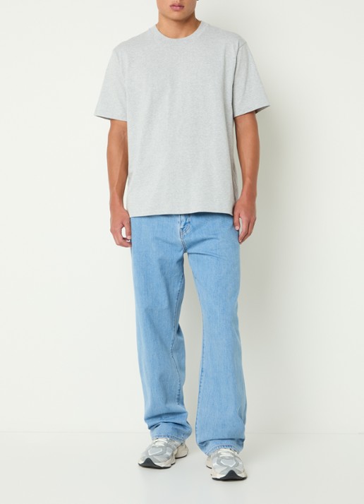 Levi's Blue tab loose fit jeans met steekzakken - voorkant 5 indigo