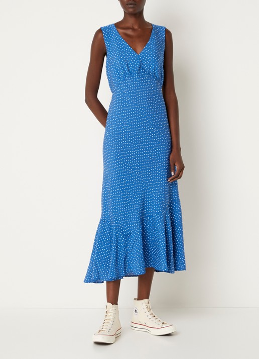 Levi's Brita maxi jurk met strikceintuur