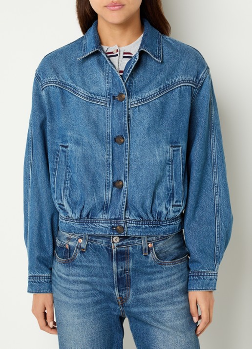 Levi's Dani Western spijkerjas met steekzakken