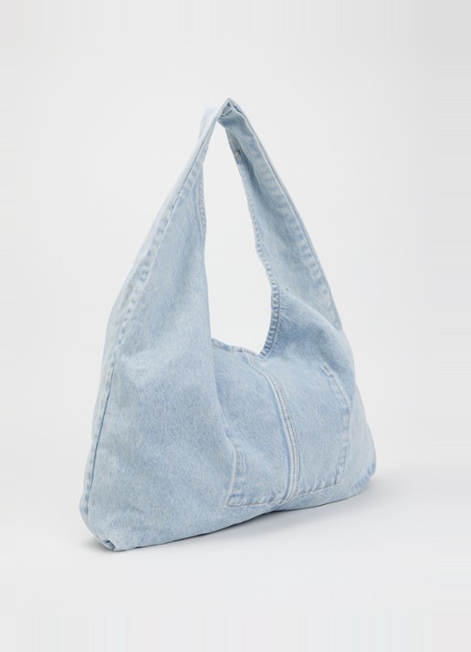Levi's Emerson schoudertas van denim - achterkant 2 indigo