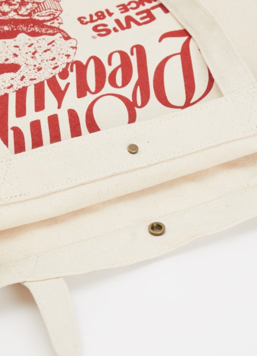 Levi's Everyday shopper met print - detail beige