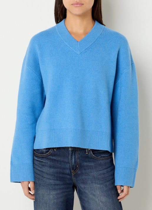 Levi's Fijngebreide trui met V-hals